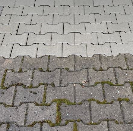 Czyszczenie kostki brukowej